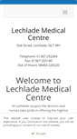 Mobile Screenshot of lechlademedicalcentre.co.uk